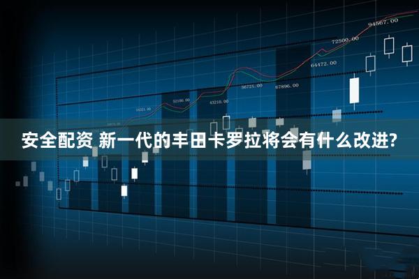 安全配资 新一代的丰田卡罗拉将会有什么改进?