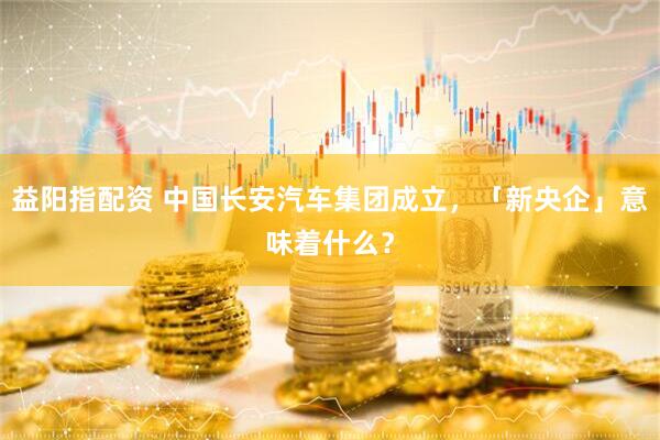 益阳指配资 中国长安汽车集团成立，「新央企」意味着什么？